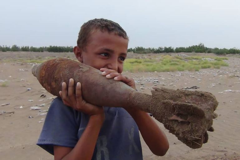 مقذوفات الحرب تجارة رائجة في اليمن